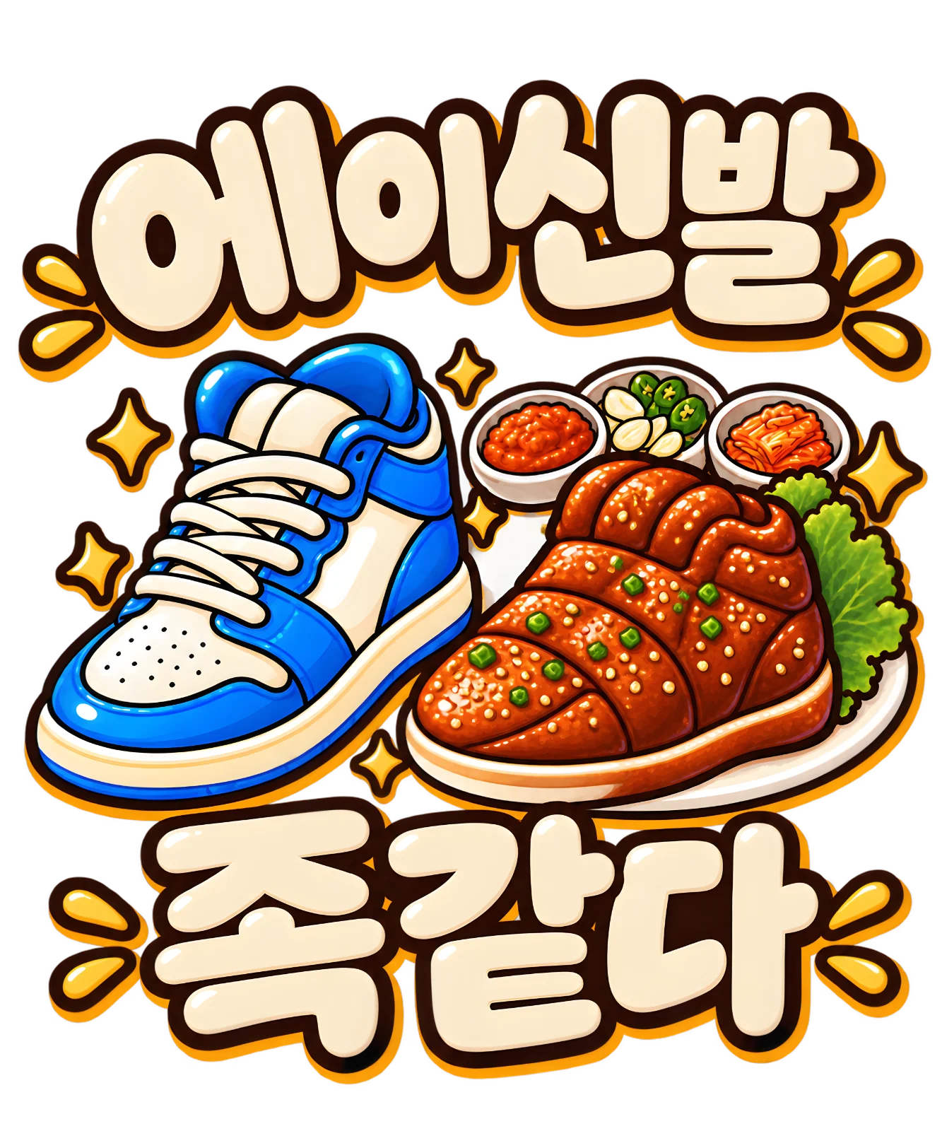 에이 신발 족같다